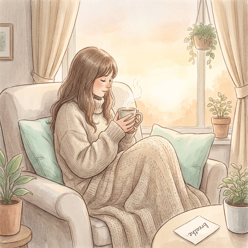 Woman feeling anxious